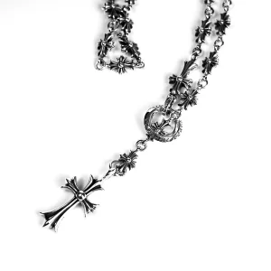 CH Cross and Babyfat Charm With Tiny E CH Plus Chalk Chain (1)