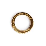 22K Gold True Fucking Punk Ring,