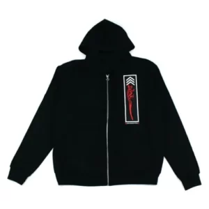 Chrome Hearts Foti Jarvis Block Zip Hoodie,