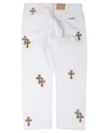 Chrome Hearts Levi’s Leopard Cross Patch Jeans,