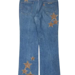 Chrome Hearts Levi’s Star Patch Jeans – Blue,