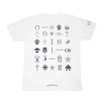 Chrome Hearts Multi Logo Short Sleeve T-Shirt