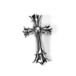 Large Double Cross Pendant