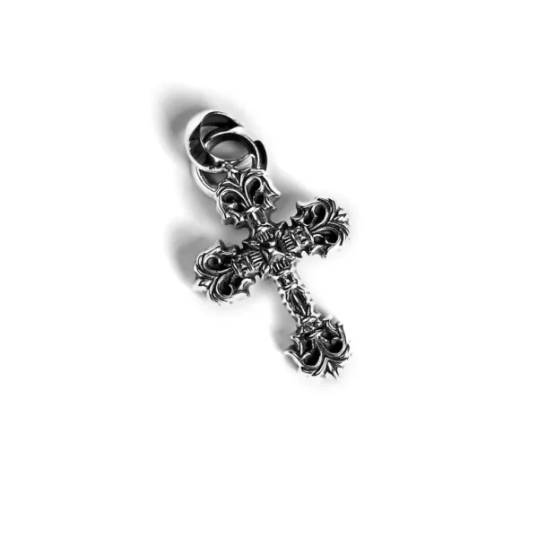 Xs Filigree Cross Pendant With Bail